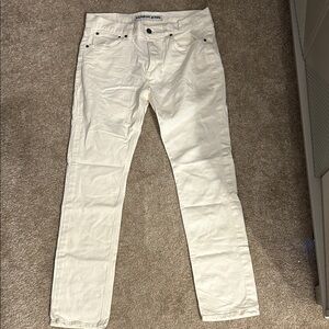 Express Men's White Slim Jeans
